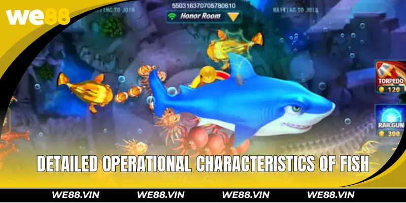 Mega Fishing WE88 - Top 1 World-Class Fish Hunting Game Detailed operational characteristics of the fish hunting game