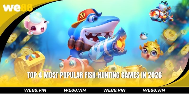 Fishing WE88 – Exciting Underwater Adventures And Rewards Top 4 most popular fish-hunting games in 2026
