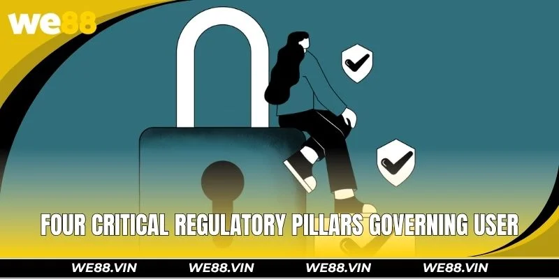 Privacy Policy at WE88 - Terms, Account Rules, Security Four critical regulatory pillars governing user engagement