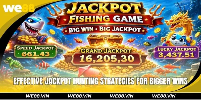 Jackpot Fishing WE88 – Shoot Big Fish & Win Amazing Rewards Effective jackpot hunting strategies for bigger wins
