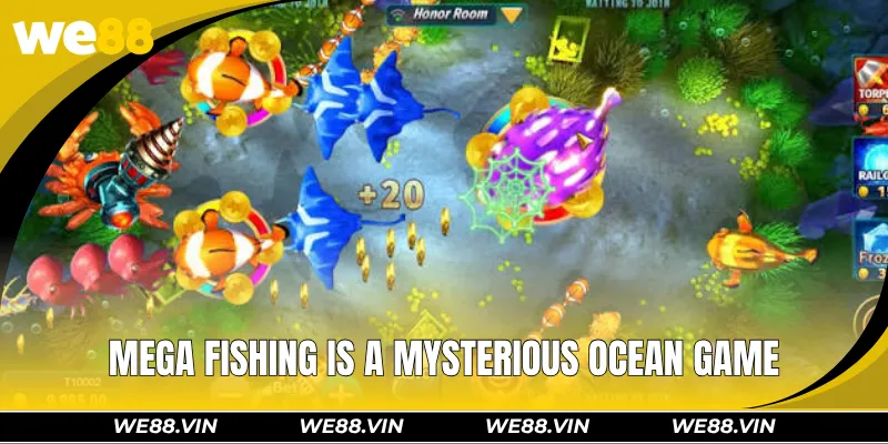Mega Fishing WE88 - Top 1 World-Class Fish Hunting Game Mega Fishing is a mysterious ocean exploration game