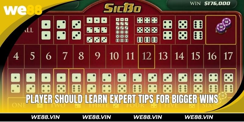 Sicbo Online WE88 – Master The Dice, Enjoy Exciting Rewards Player should learn expert tips for bigger wins