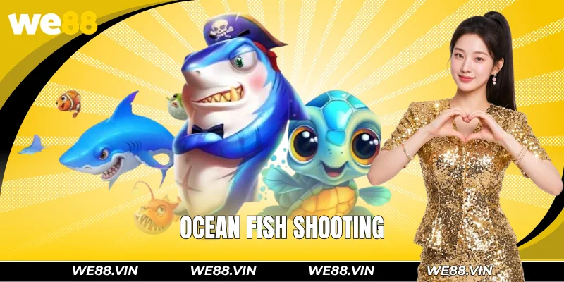 The ocean fish shooting game lobby boasts impressive 3D graphics